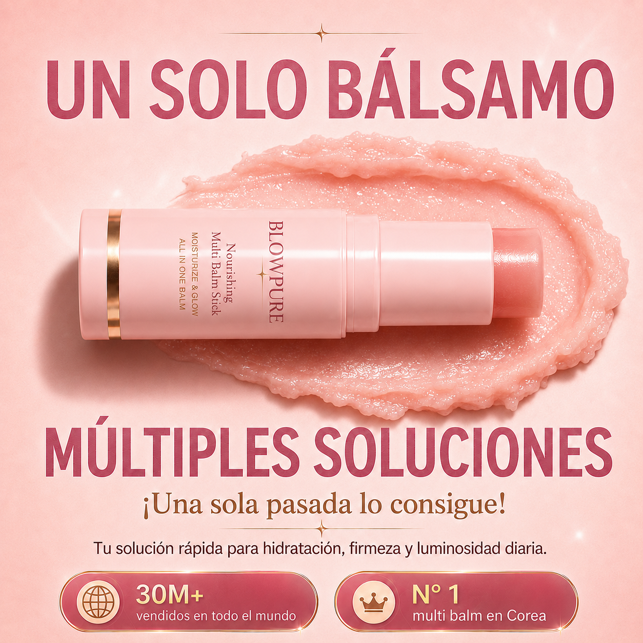 Bálsamo hidratante de colágeno para arrugas BLOWPURE