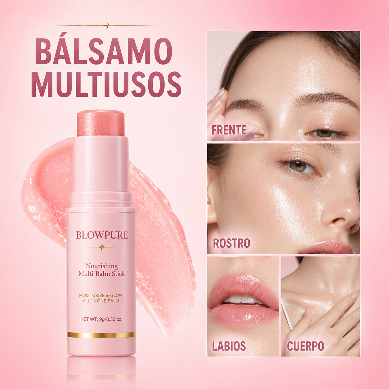 Bálsamo hidratante de colágeno para arrugas BLOWPURE